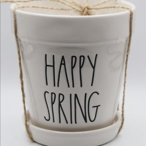 Rae Dunn Happy Spring Planter